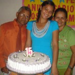 Os pais e a Paula