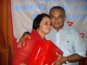 Maria do Socorro Silva e esposo Pastor Ribamar