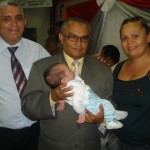 Pastor Ribamar, Pedro Gomes, esposa Rosilene e P.G Filho