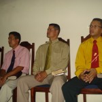 Irmãos (direita para esquerda) Romilson, Rozal e Fonseca