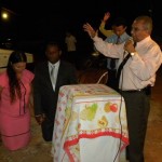 Pastor Ribamar-momento da oração de posse