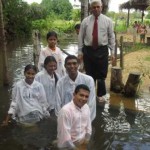 Batismo de membros da Congregação Betel