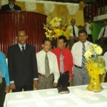 Culto de posse dos novos trabalhadores para o ano 2010