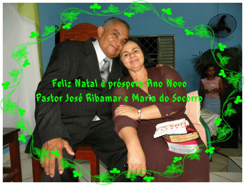 Pastor Ribamar e esposa