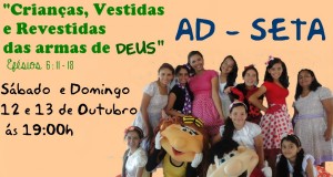 ARAGUATINS: Festividade de criança acontece nesse final de semana na AD; 16º UCADAT de crianças