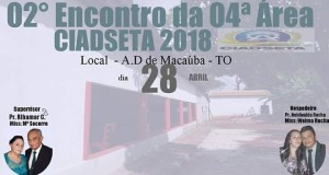 MACAÚBA: Reunião de área acontecerá na manhã do sábado 28