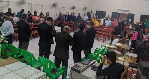 Em Culto Administrativo da Congregação Betel o Presbítero Lucas Araújo é empossado como Dirigente e o Pastor Nelson homenageado pela Liderança da Igreja