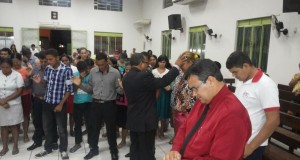 Culto de sexta-feira no templo da AD CIADSETA em Araguatins, contou com a presença do pastor Torres da AD de Marabá (PA)