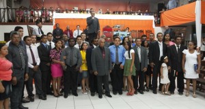 Pastor José Ribamar, presidente da Assembleia de Deus CIADSETA em Araguatins, realiza consagração de obreiros