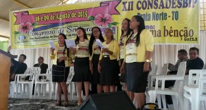 PRAIA NORTE: 4ª área administrativa da CIADSETA realiza o 12º Congresso de Senhoras do Bico do Papagaio