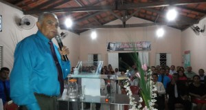 ARAGUATINS: Pastor Ribamar realiza reunião de ministério na congregação Filadélfia