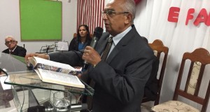 Pastor José Ribamar da AD CIADSETA empossa pastor Paulo Rocha na congregação Monte Horebe em Araguatins